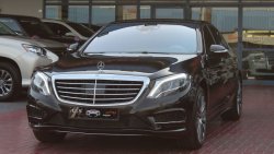 مرسيدس بنز S 500 LUXURY FULLY LOADED 2014 GCC SINGLE OWNER WITH FSH IN MINT CONDITION