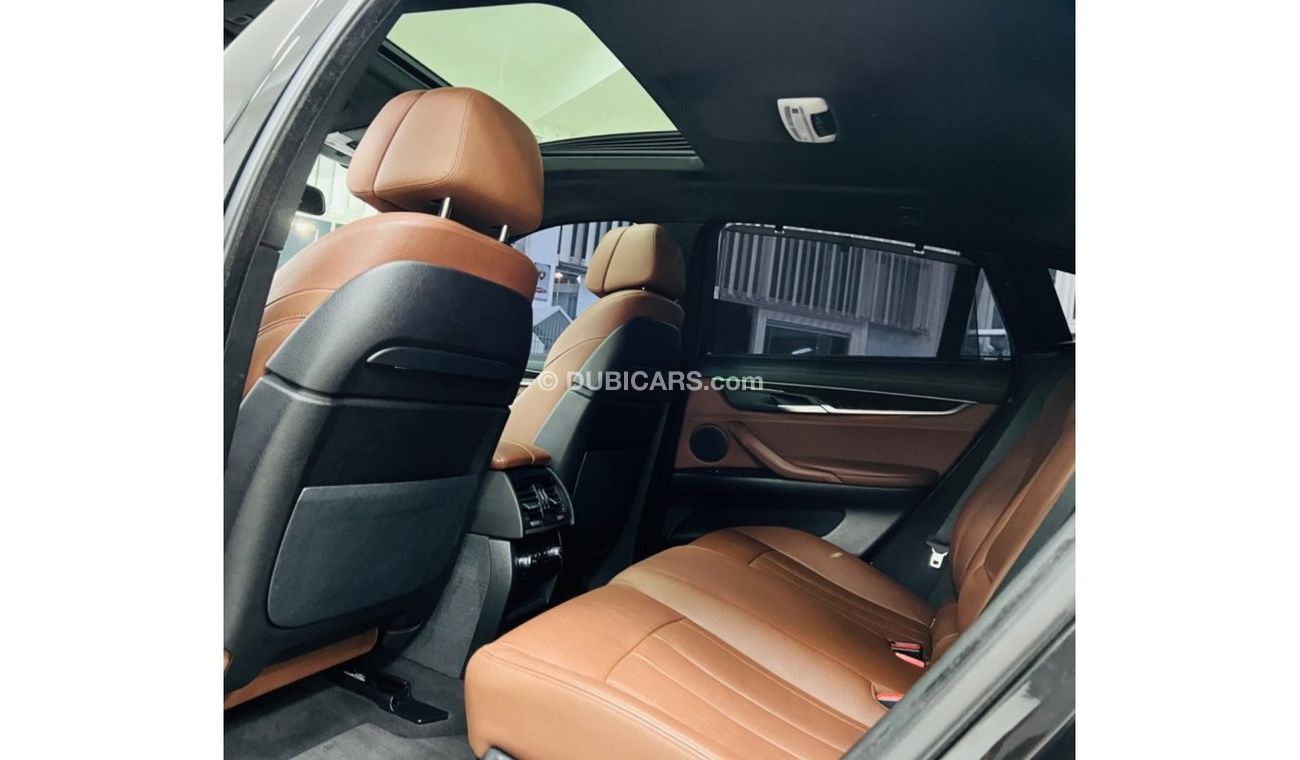 BMW X6 50i Exclusive GCC .. FSH .. M kit .. Perfect Condition .. V8