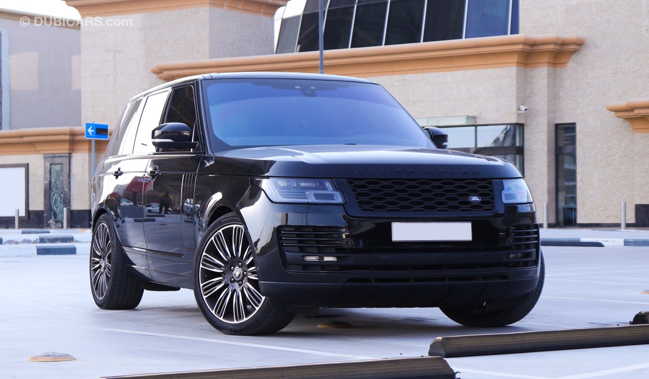 Land Rover Range Rover Supercharged Original Black Edition / First Owner / Verified by Dubicars Team