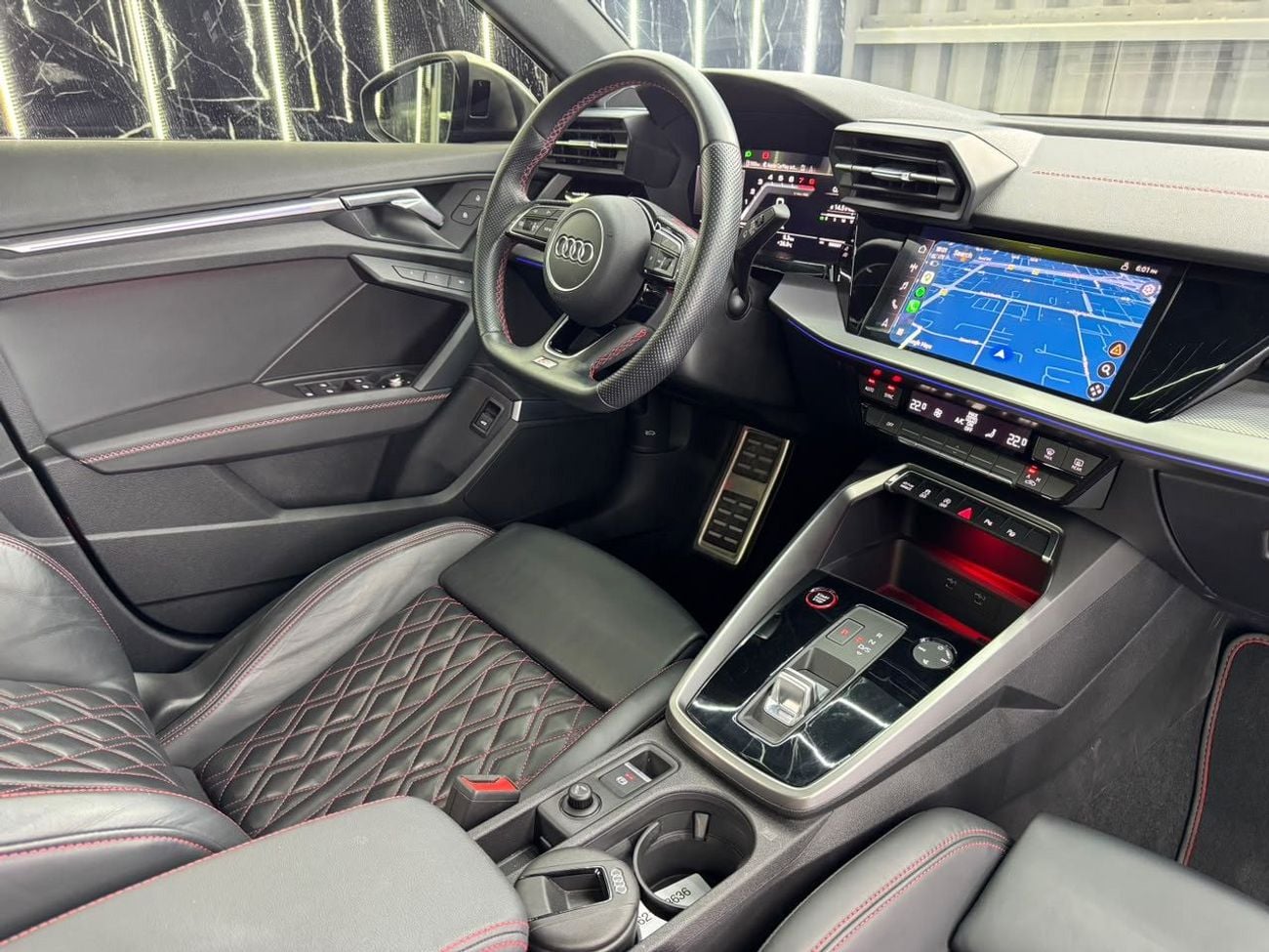أودي S3 TFSI GCC | AL Nabooda Warranty 2028 | Al Nabooda Service 2028 or 75k Kms