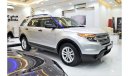 Ford Explorer Std EXCELLENT DEAL for our Ford Explorer 4WD ( 2015 Model! ) in Silver Color! GCC Specs