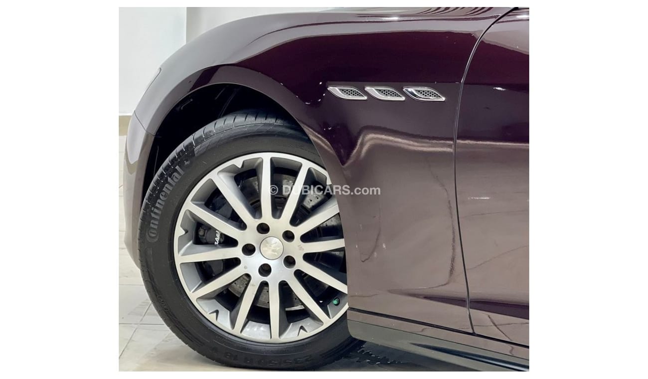 Maserati Ghibli 2014 Maserati Ghibli, Full Service History, GCC