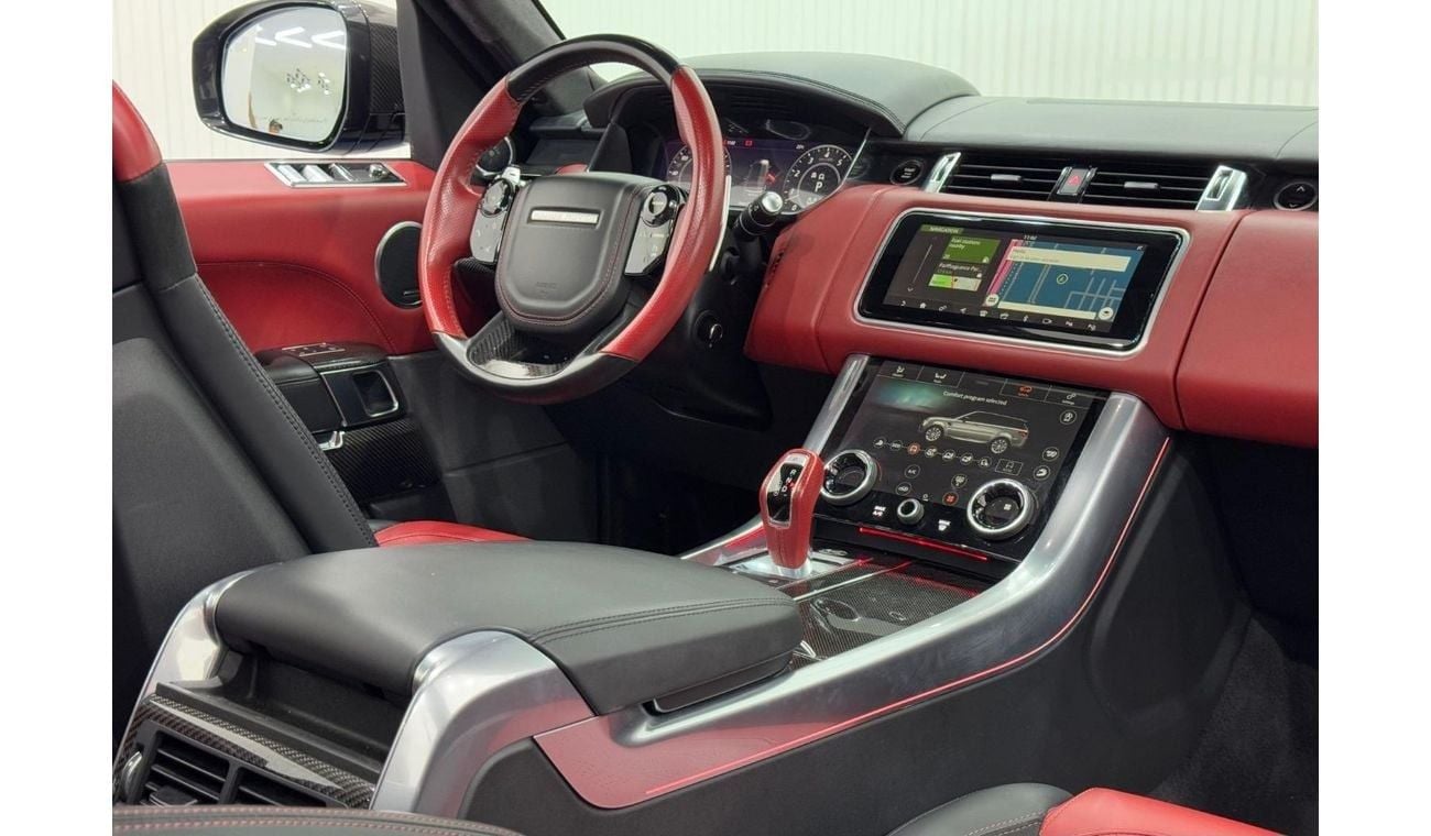 Land Rover Range Rover Sport SVR 5.0L (575 HP) 4WD 2021 Range Rover Sport SVR, August 2026 Range Rover Warranty, Fully Loaded, GC