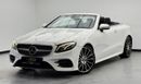 Mercedes-Benz E 200 Coupe 2018 Mercedes Benz E200 Cabriolet, Full Service History, Fully Loaded, Excellent Condition, GCC