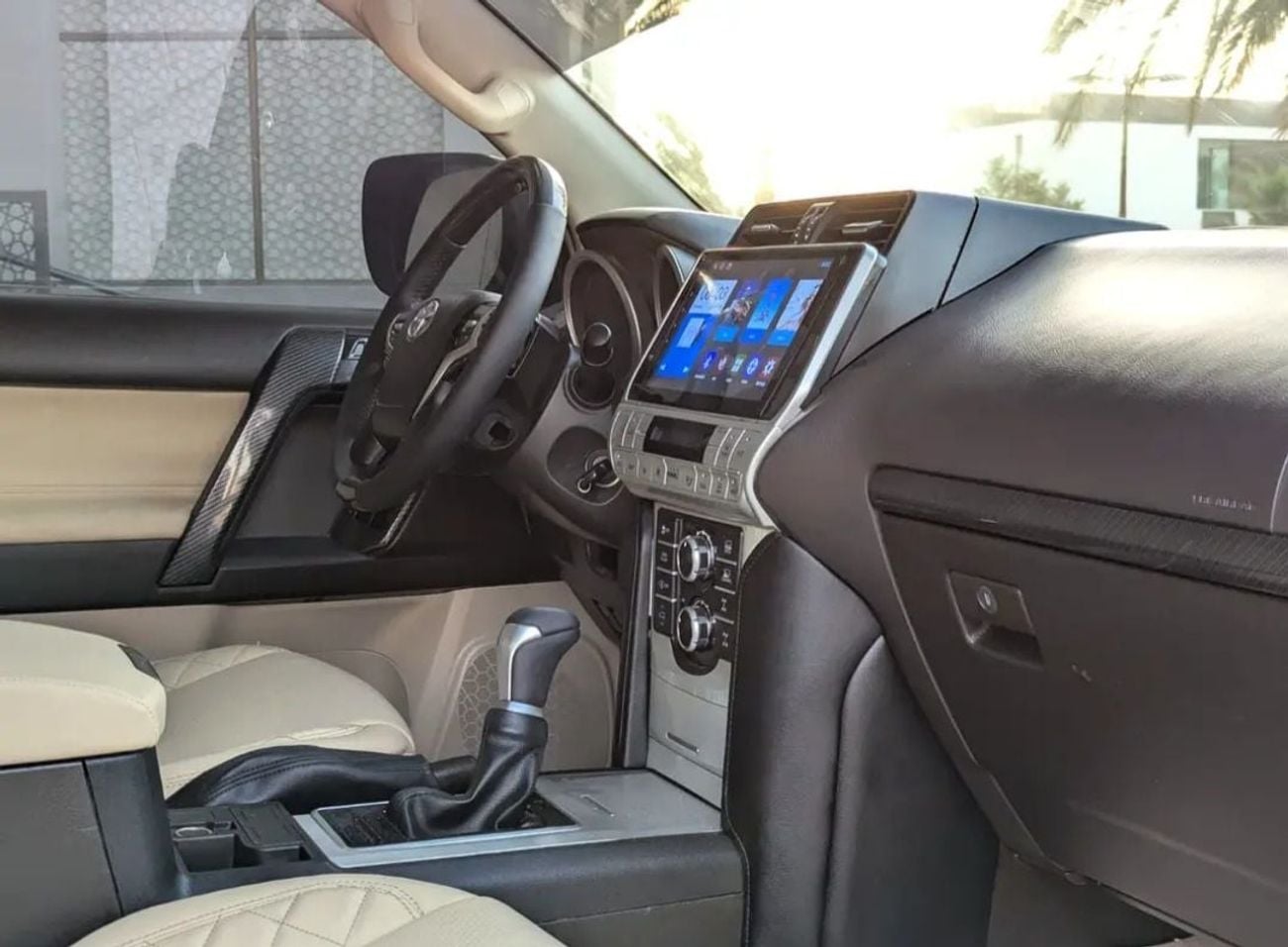 تويوتا برادو Toyota prado 2011model Facelifte 2023 2.7 v4 petrol Engine Colour Black Transmission Automatic Inter