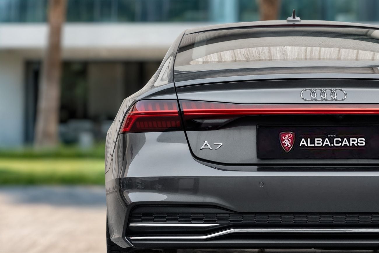 Audi A7 A7 S-Line | 2,546 P.M | 0% Downpayment | Full Audi (Al Naboodah) History