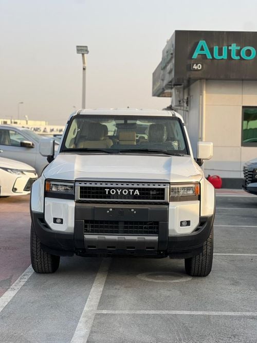 تويوتا برادو txl 2.8T - Automatic . deseil . SUV/Crossover . Four Wheel Drive . 7 Seats . 5 Doors ▾