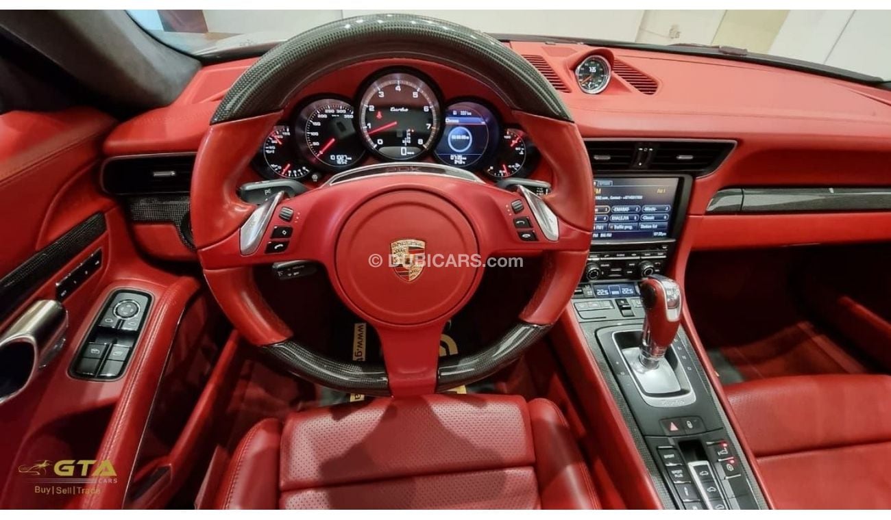 بورش 911 2015 Porsche 911 Turbo, December 2022 Porsche Warranty, Full Porsche Service, Fully Loaded, GCC