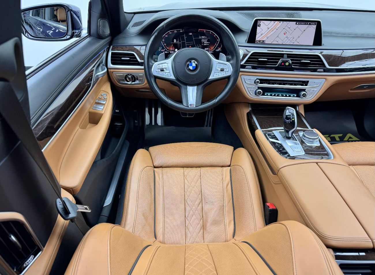 بي أم دبليو 730Li Luxury M Sport Package 2.0L 2021 BMW 730Li M-Sport, 2026 BMW Warranty + Service Pack, Fully Loaded,