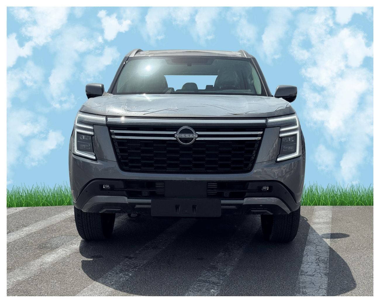 نيسان باترول 2026 Nissan Patrol LE 3.5L Mid options (Grey)