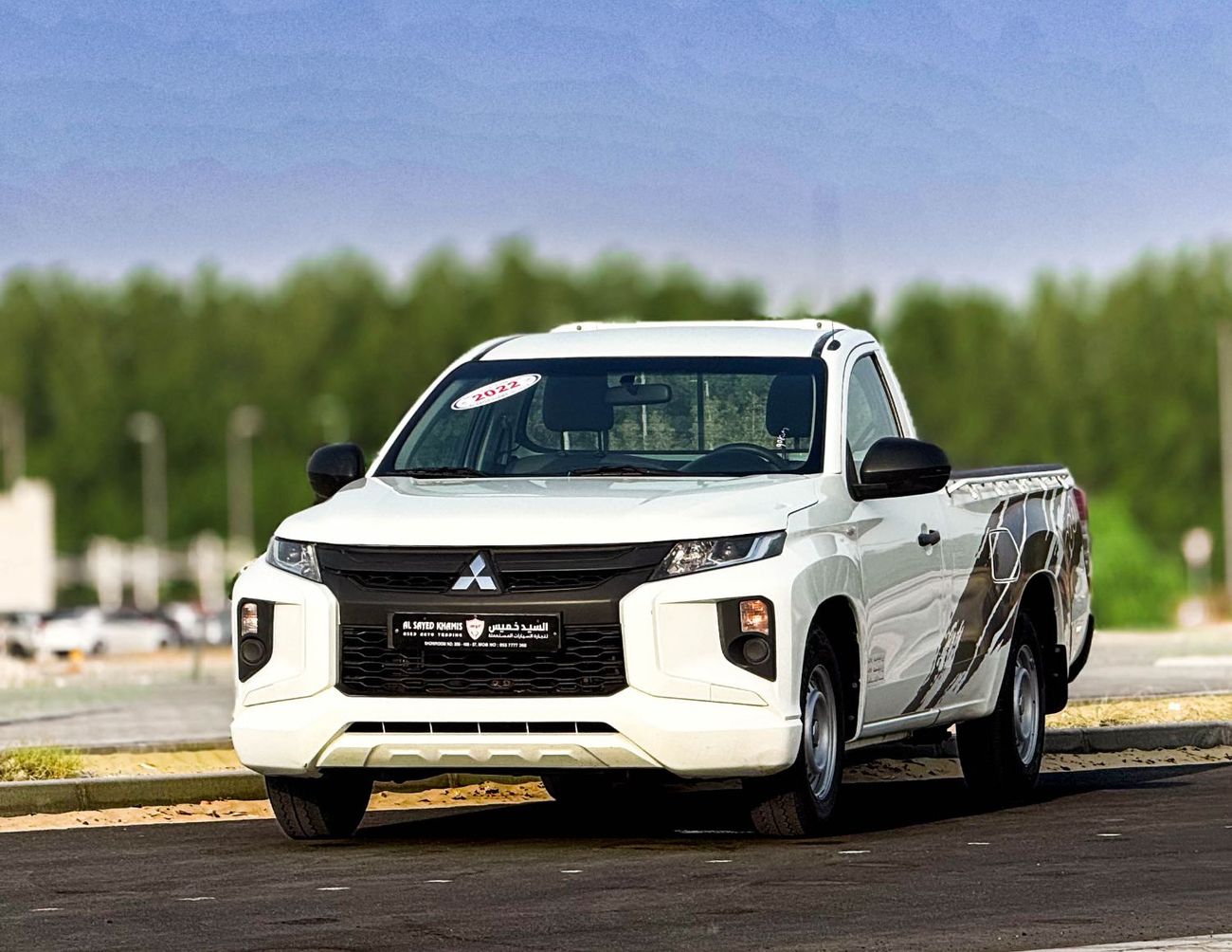 Mitsubishi L200 GL 2.4L (128 HP) Single Cab Utility Mitsubishi L200 2.4L 2WD 2022 GCC accident-free in excellent con