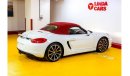 Porsche Boxster S Porsche Boxster S Convertible 2014 GCC under Warranty with Flexible Down-Payment.