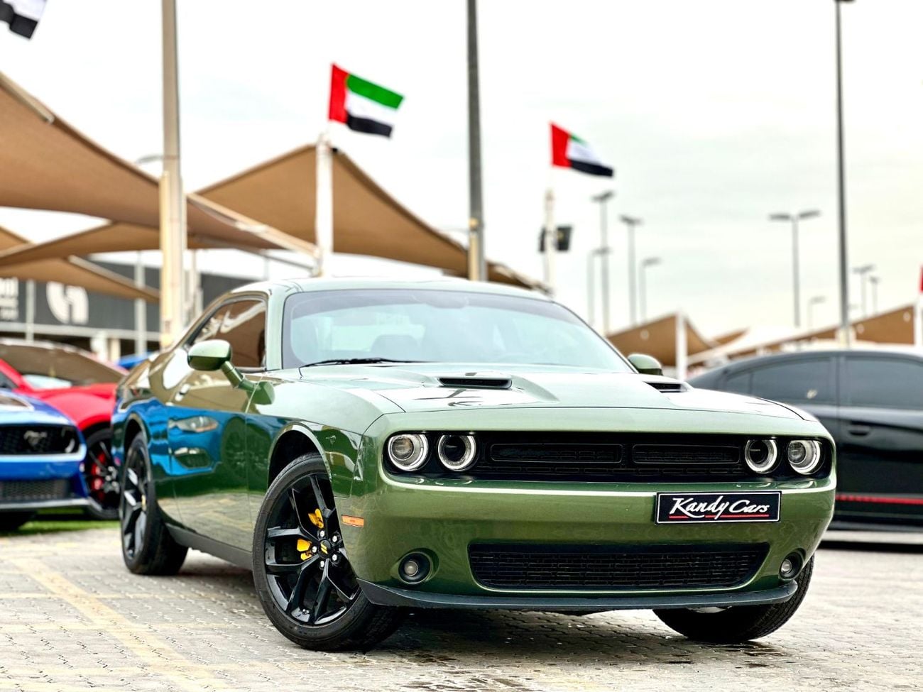 Dodge Challenger SXT 3.6L | Monthly 1250/- | 0% DP | Blindspot | Fog Lights | # 40071