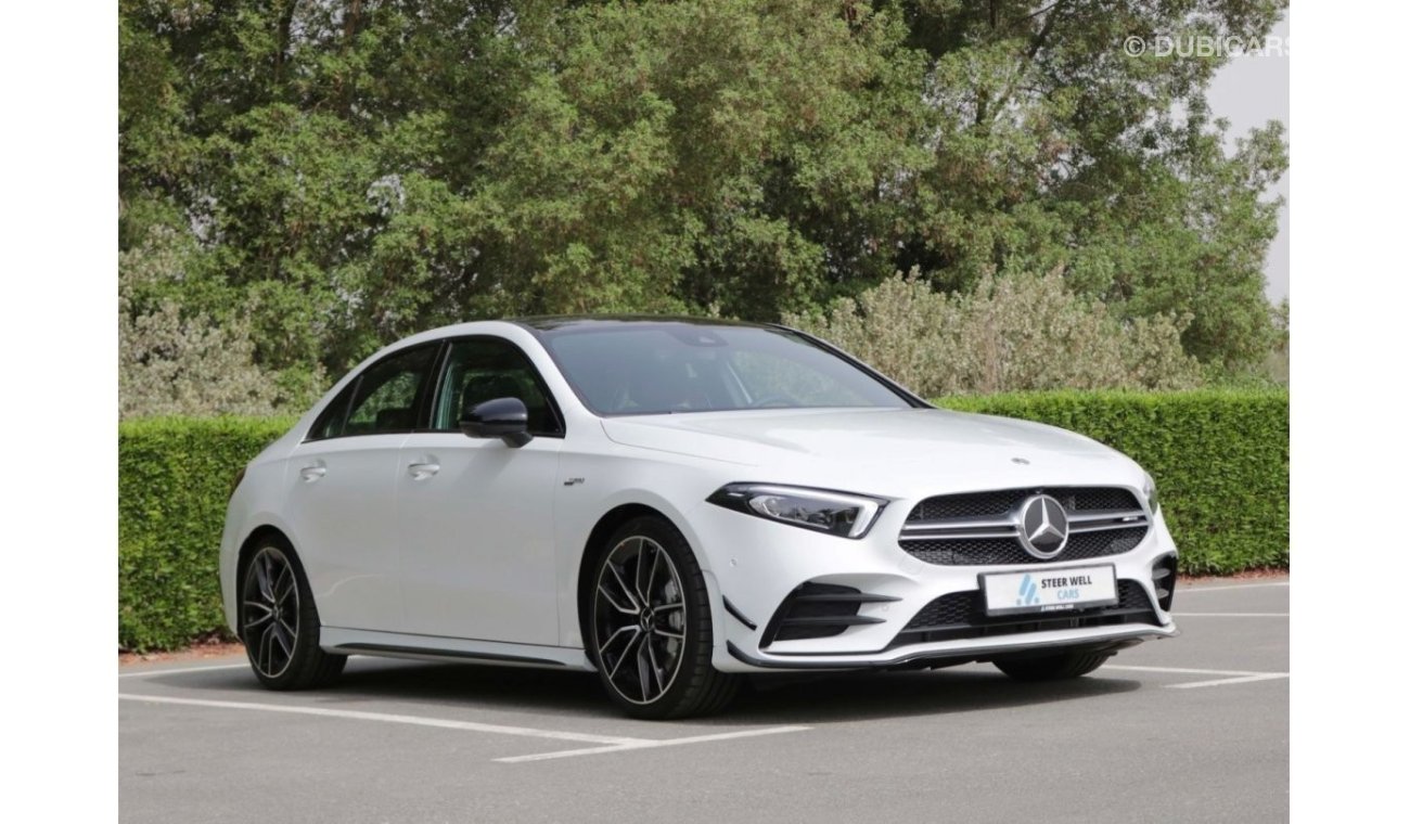 Mercedes-Benz A 35 AMG 2021 | AMG A 35 - WITH AERODYNAMIC KIT - 2 YEARS WARRANTY AND GCC SPECS | EXCLUSIVE OF VAT