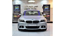 BMW 520i AED 1,272 Per Month / 0% D.P | BMW 520i M-Kit 2015 Model!! in Silver Color! GCC Specs