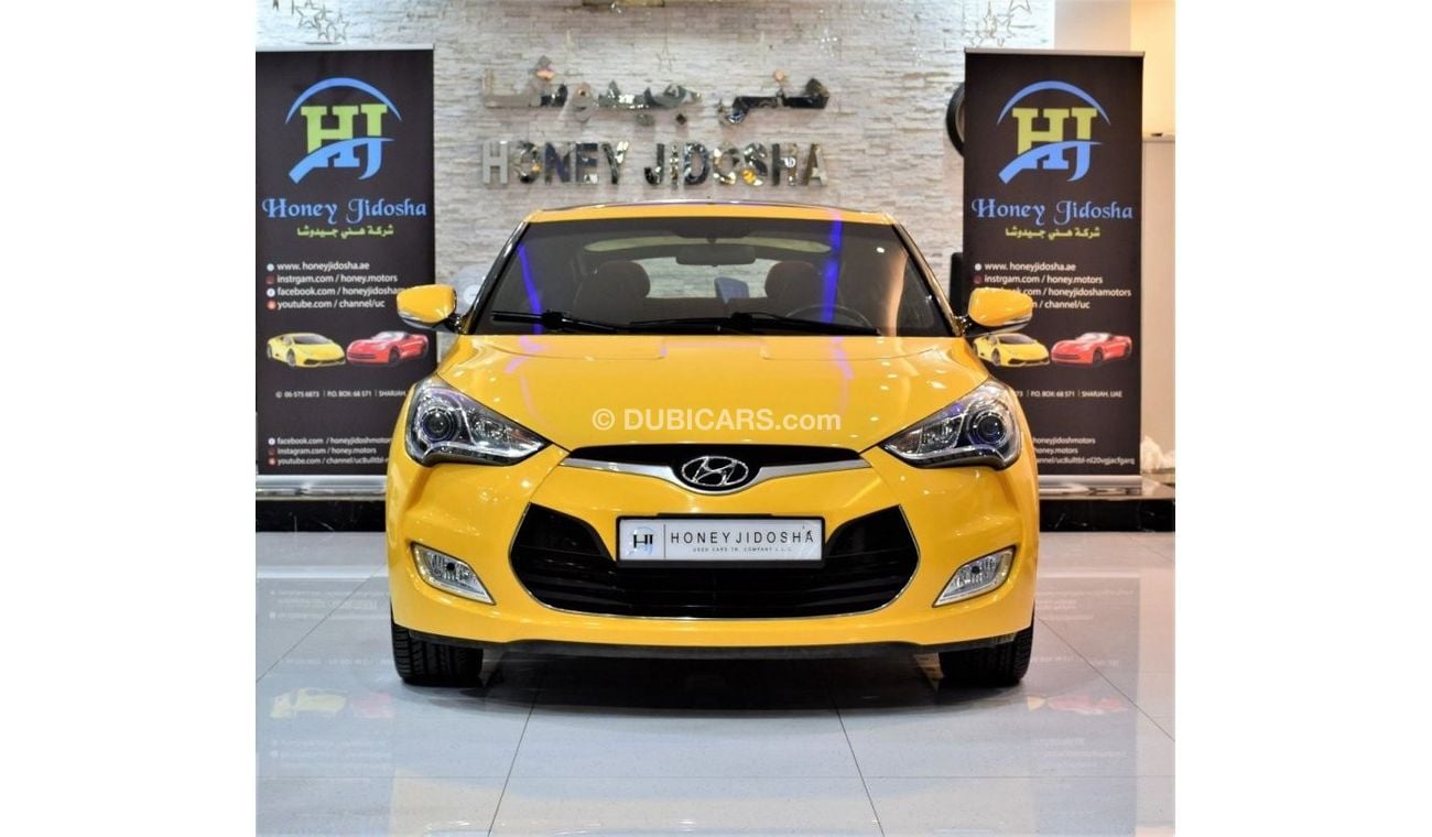 Hyundai Veloster EXCELLENT DEAL for our Hyundai Veloster 2016 Model!! in Yellow Color! GCC Specs