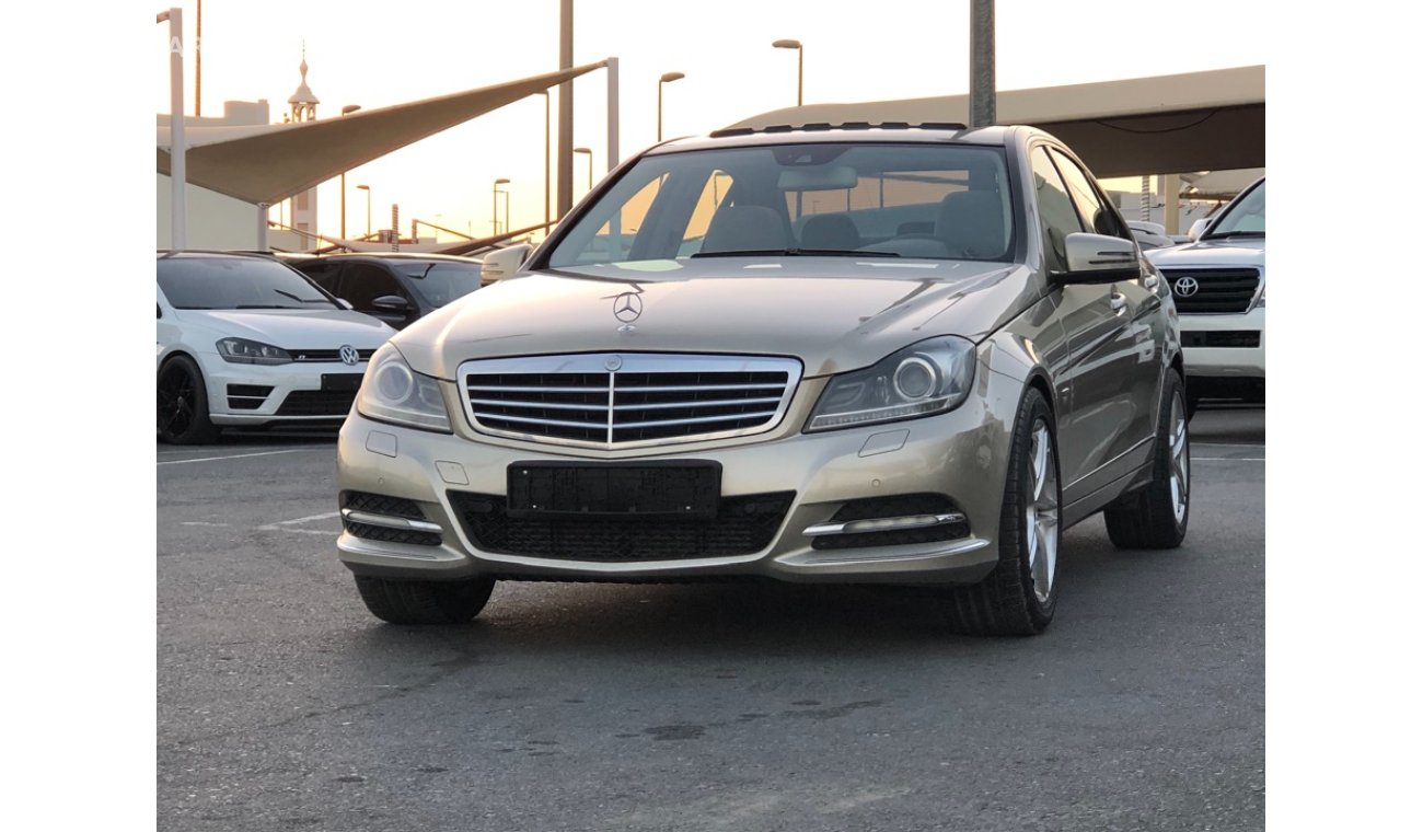 Mercedes-Benz C200 Mercedes benz C200 model 2012 GCC car prefect condition full option low mileage sun roof leather se