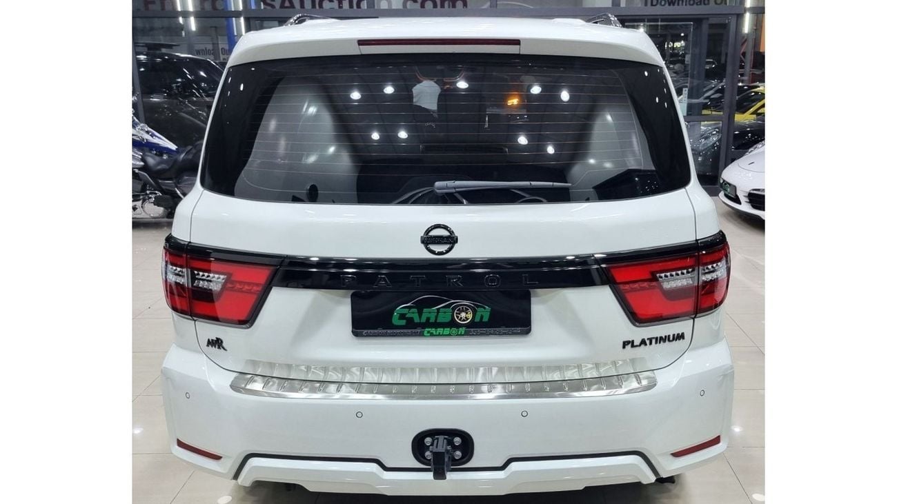 Nissan Patrol NISSAN PATROL SE PLATINUM CITY BLACK EDITION 2021 WITH 34KKM FULL SERVICE HISTORY UNDER AWR WARRANTY