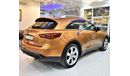 Infiniti FX50 EXECELLENT DEAL for our Infiniti FX50 S 2009 Model!! in Orange Color! GCC Specs