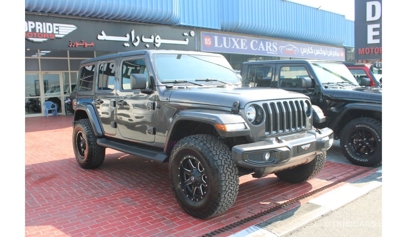 Jeep Wrangler UNLIMITED SAHARA 2.0L 2021 - FOR ONLY 1,993 AED MONTHLY