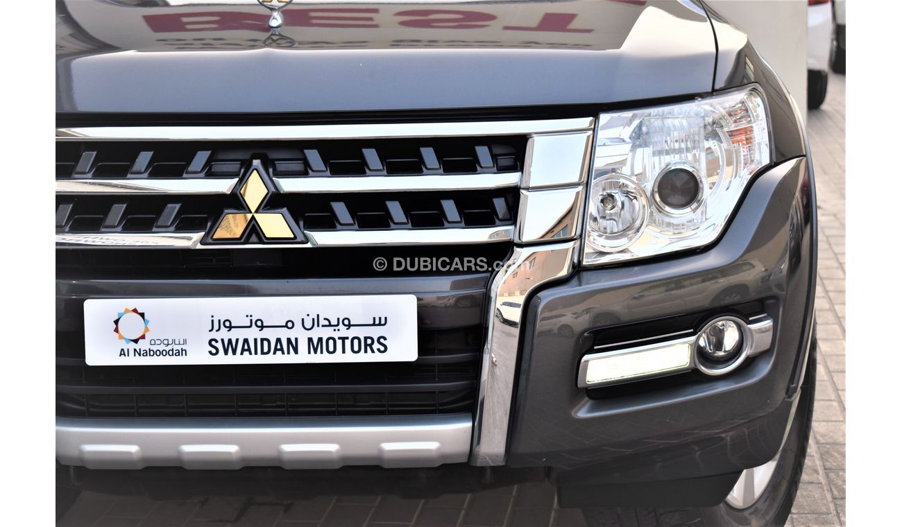 Mitsubishi Pajero AED 1329 PM | 3.0L GLS V6 4WD GCC DEALER WARRANTY