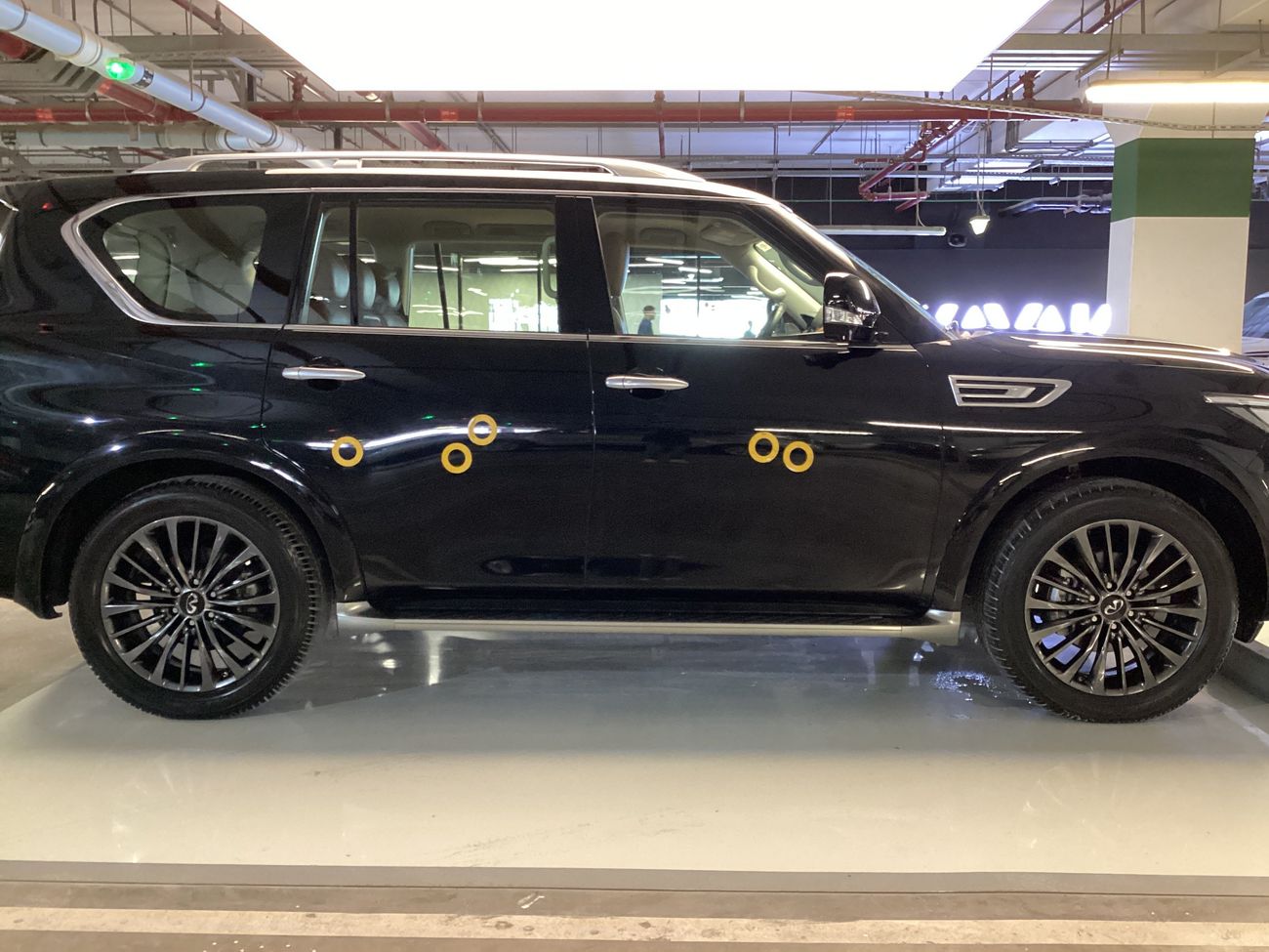 إنفينيتي QX80 Luxe Sensory ProActive (8 Seater) | شامل الضمان | 0 ﺪﻔﻋﺓ ﺃﻮﻟﻯ