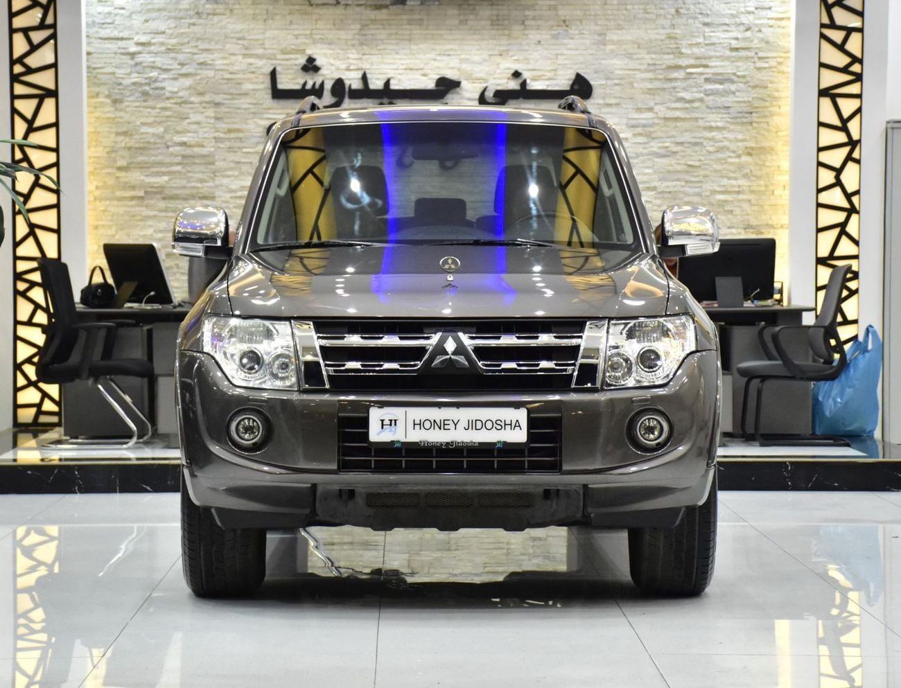 Mitsubishi Pajero EXCELLENT DEAL for our Mitsubishi Pajero GLS 3 Doors ( 2014 Model ) in Brown Color GCC Specs