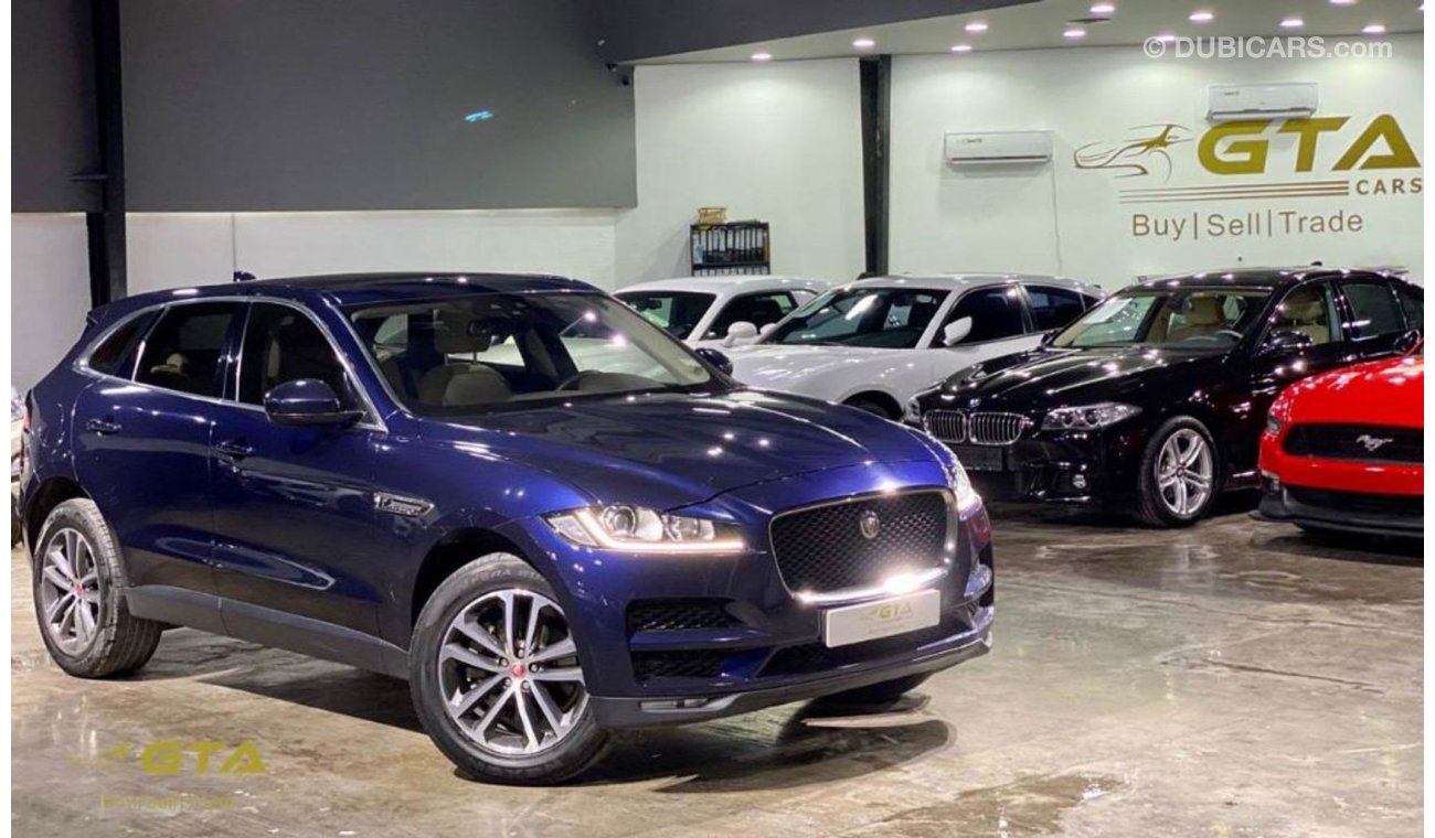 Jaguar F-Pace 2017 Jaguar F-Pace 35t, Warranty, Service History, GCC