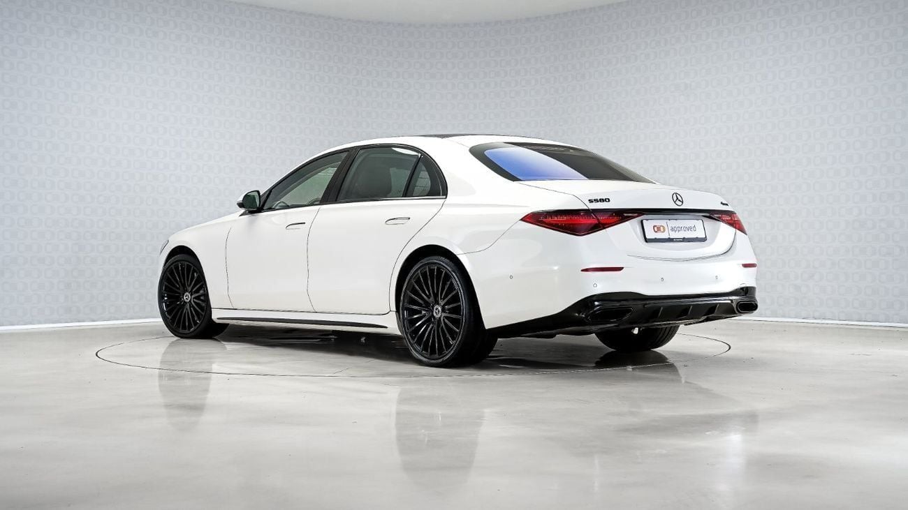 مرسيدس بنز S 580 Special Offer | AED 5,177 PM | Rear Seat Package, Burmester 3D | S 580 AMG Line