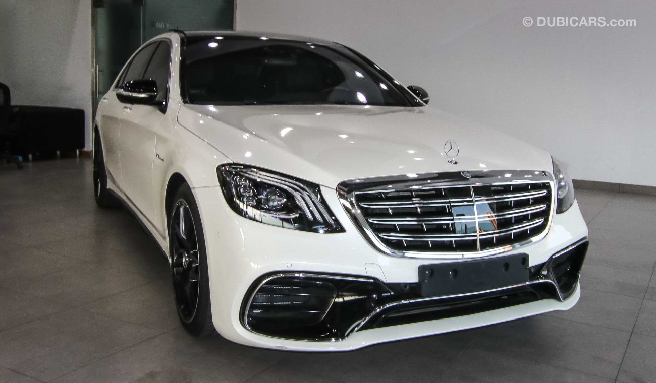 Mercedes-Benz S 550 With S63 2018  body kit