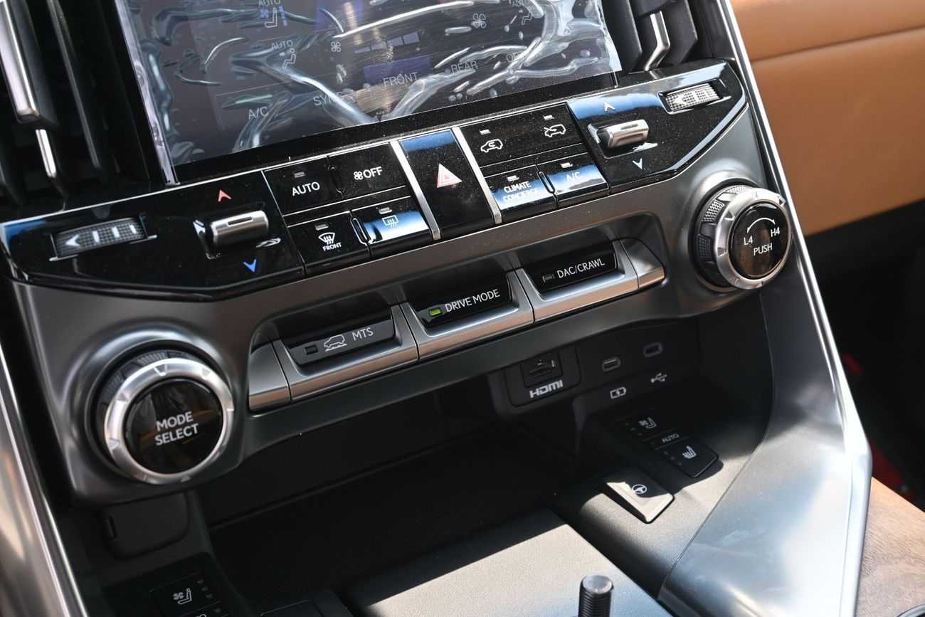 Lexus LX700h SIGNATURE 3.5L Twin-Turbo + Hybrid V6, Model 2026, Color Black inside Tan