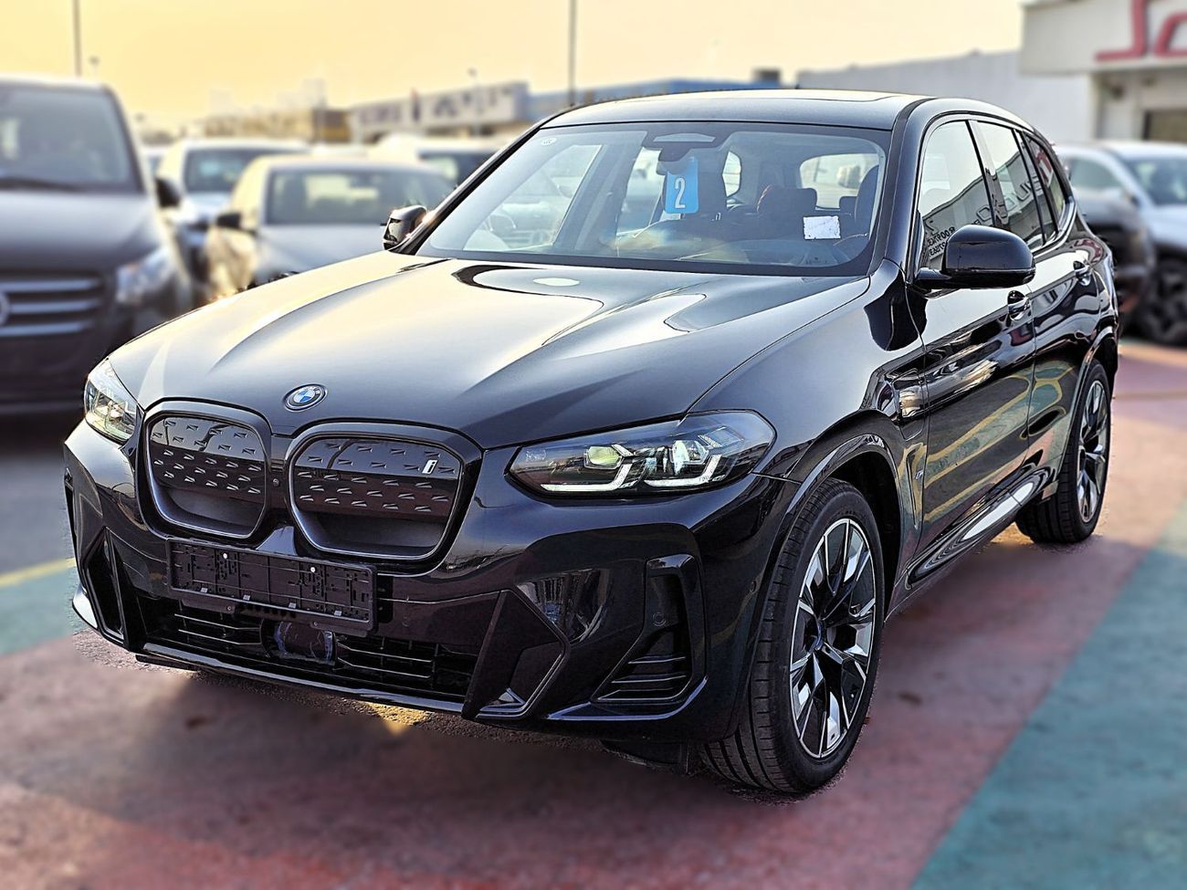 بي أم دبليو iX3 BMW iX3 Creative 2025 Model Black Color