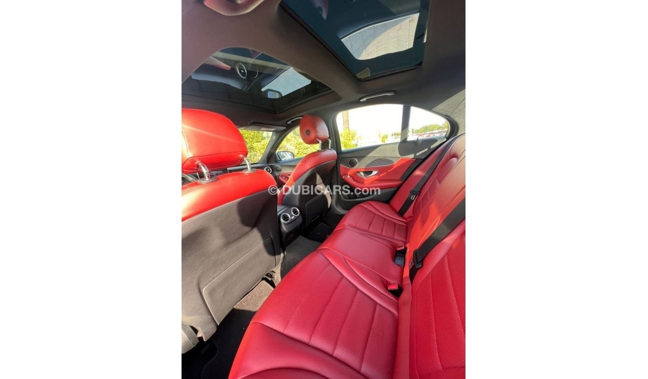 Mercedes-Benz C 200 AMG Pack Mercedes C200 AMG  Panoramic  2017 GCC  Under Warranty