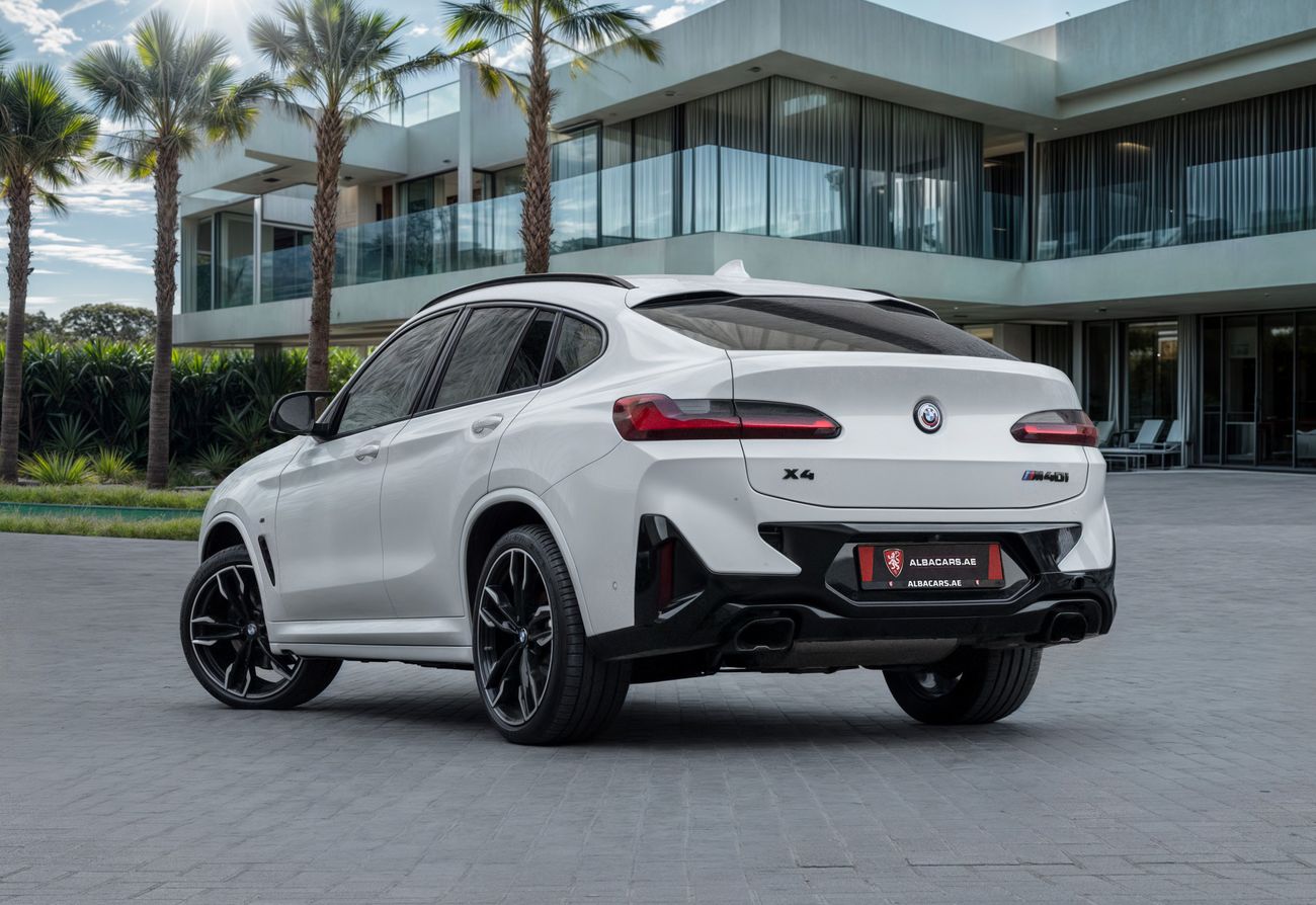 BMW X4 4,505 P.M | 0% Downpayment | BMW X4 M40 Agency Warranty & Service!