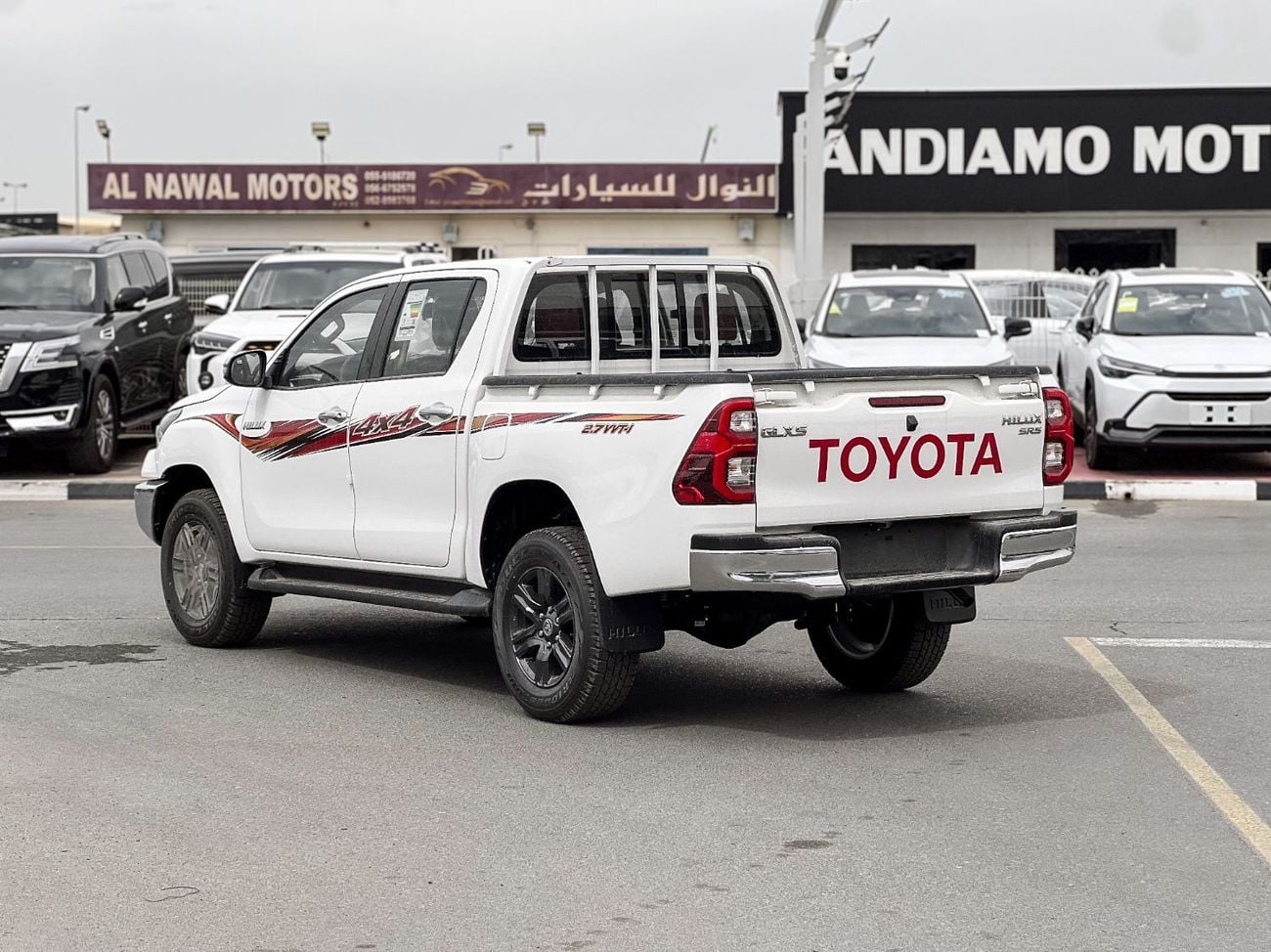 Toyota Hilux EXPORT ONLY - HILUX GLX.S 2.7L AWD A/T with Push Button
