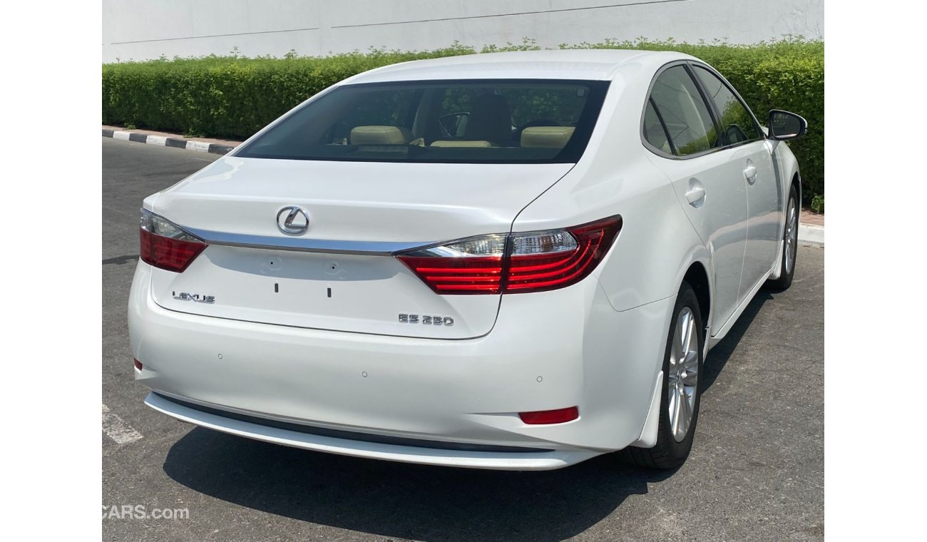 لكزس ES 250 AED 1444 / month LEXUS ES-250 FULL OPTION EXCELLENT CONDITION 100% BANK LOAN WE PAY YOUR 5%..