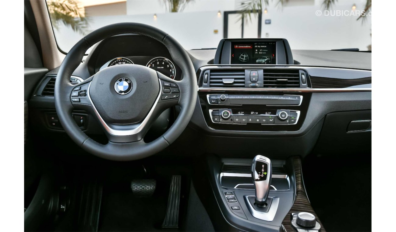 BMW 120i Brand New Condition! - Agency Warranty & Service Contract! - Only AED 1,841 Per Month! - 0% DP