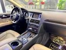 Audi Q7 AMAZING WHITE S_LINE V6 || FULL OPINION || GCC || 7 SEATS || ACCIDENT FREE