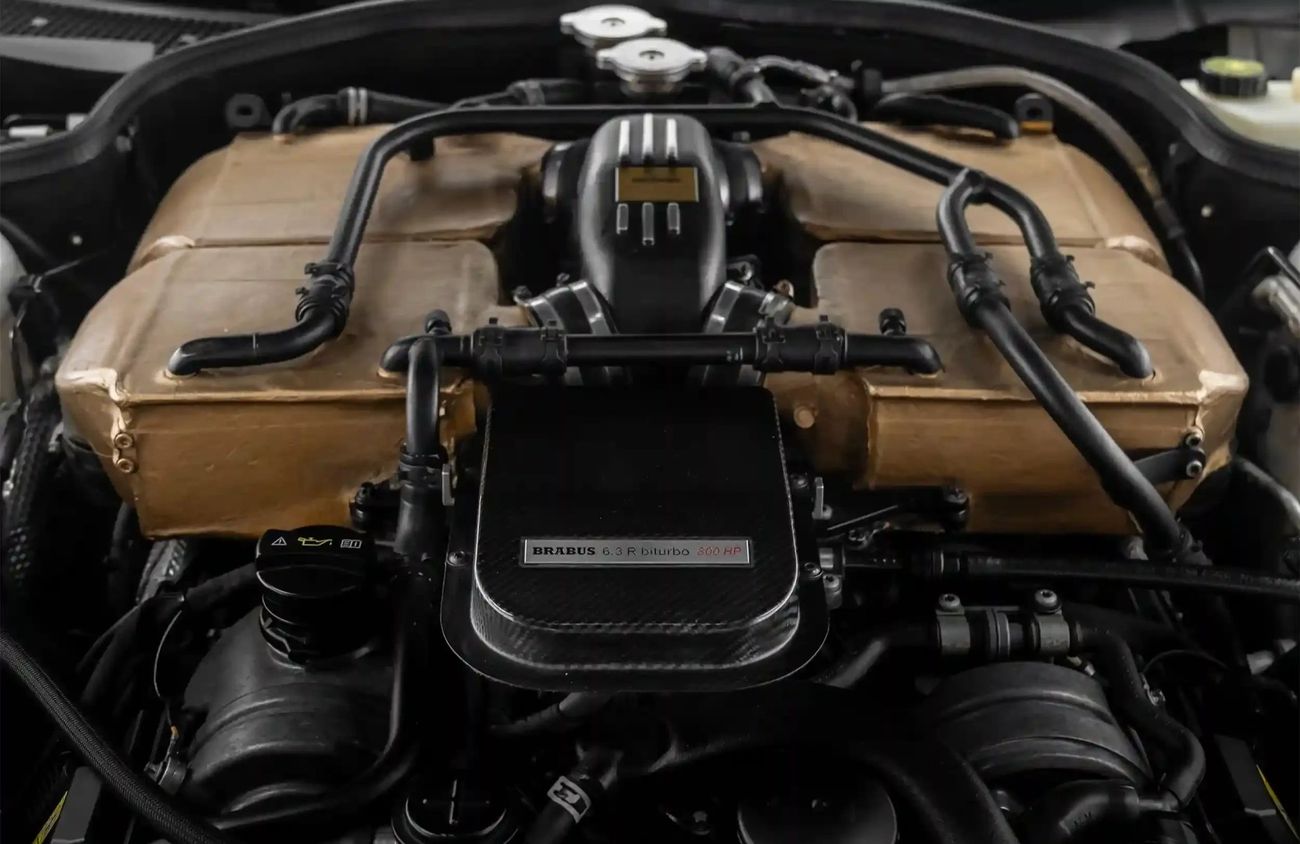 BRABUS SL65 - Mercedes-Benz 6.0L V-12 Bi-Turbo Engine