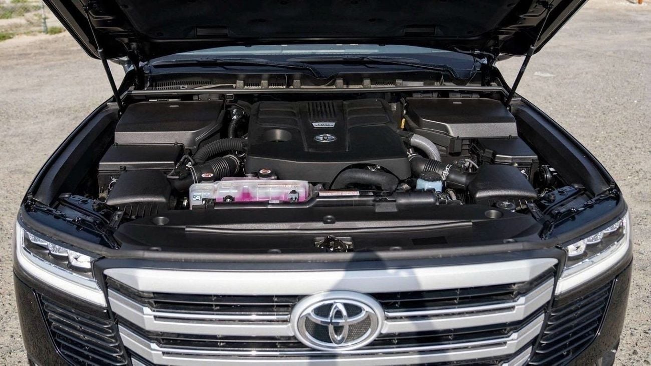 تويوتا لاند كروزر LC300 VX 3.5P AT MY2025– BLACK