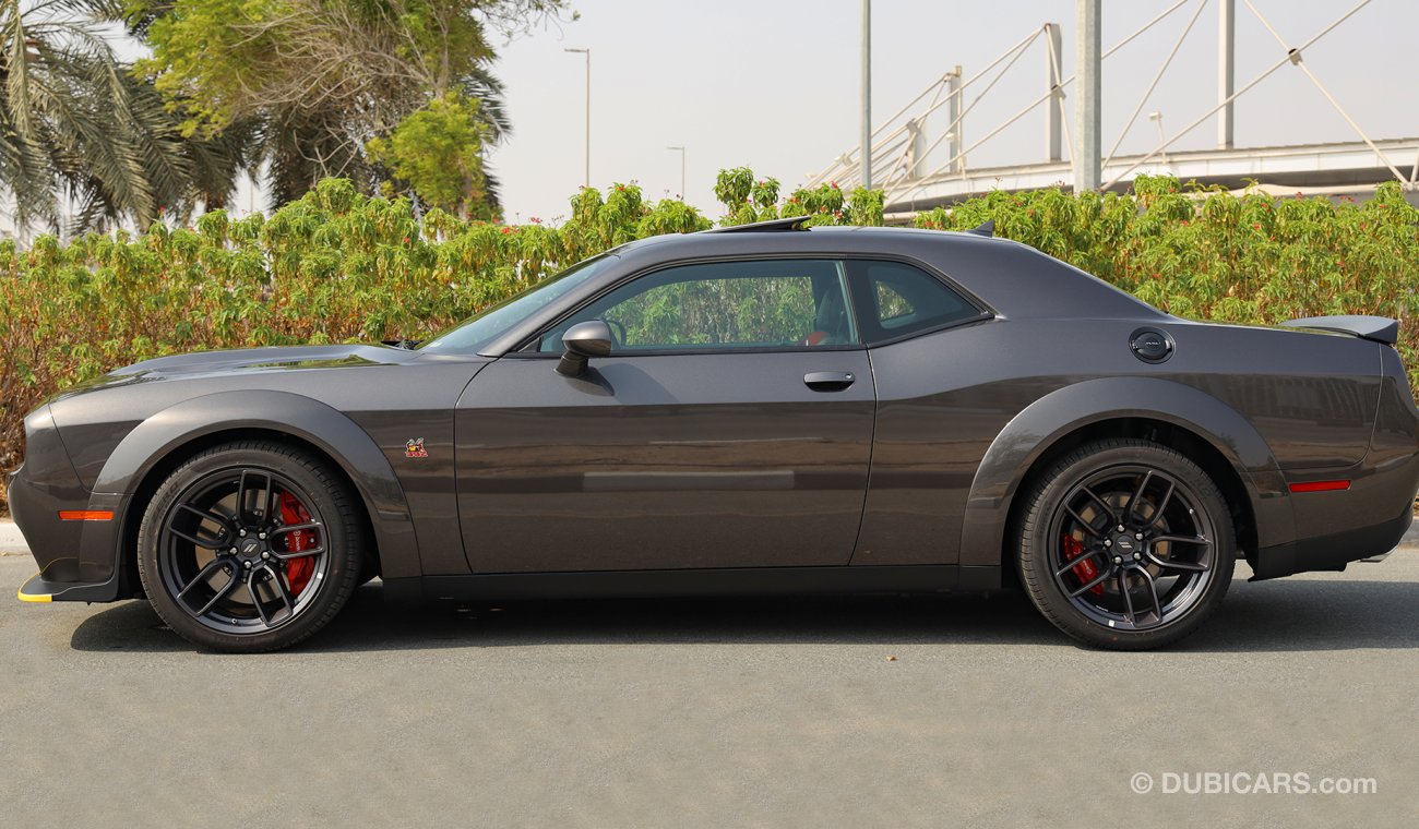 Dodge Challenger 2020 Scatpack, WIDEBODY, Carbon Edition, 6.4 V8 GCC, 0km W/ 3 Yrs or 100K km Warranty