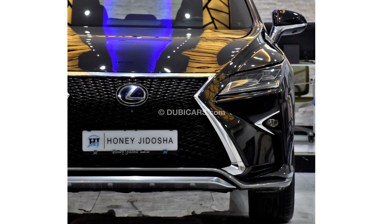 Lexus RX450h EXCELLENT DEAL for our Lexus RX450 F-Sport HYBRID ( 2017 Model ) in Black Color GCC Specs
