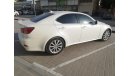 Lexus IS250 pearl white color