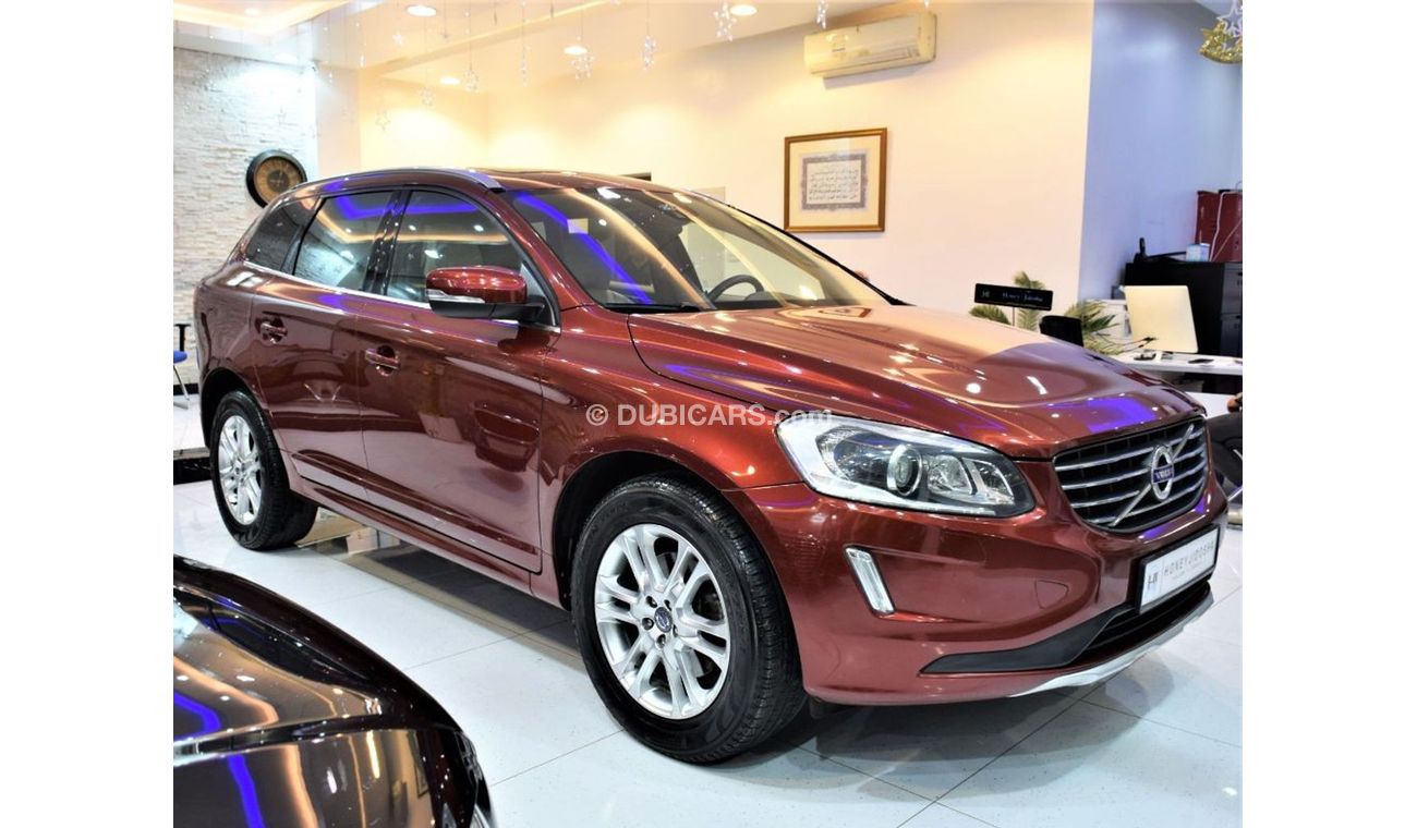 Volvo XC60 AMAZING Volvo XC60 T5 2014 Model!! in Red Color! GCC Specs