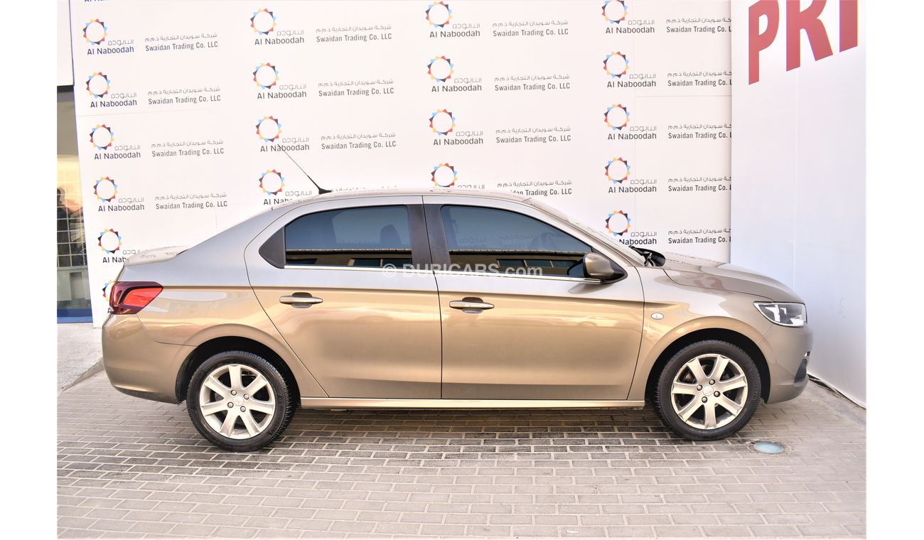 Peugeot 301 1.6L ALLURE 2018 GCC AGENCY WARRANTY UP TO 2023 OR 200,000KM