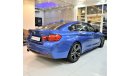 BMW 420i EXCELLENT DEAL for our BMW 420i M-Kit GranCoupe 2016 Model!! in Blue Color! GCC Specs