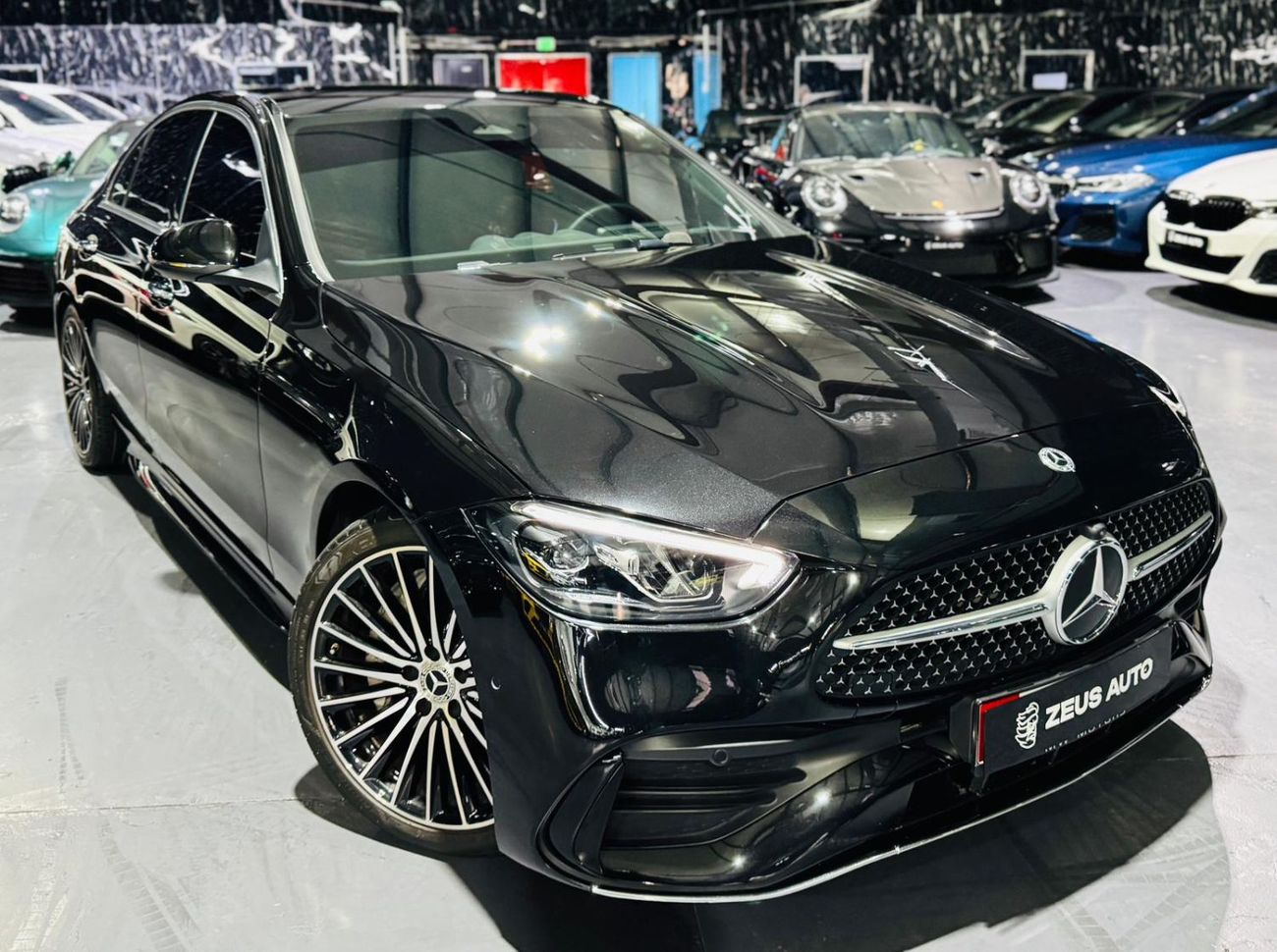 Mercedes-Benz C 200 2025 Mercedes Benz C200 AMG, Dec 2029 Mercedes Warranty, Very Low Kms, Excellent Condition, GCC