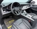 Audi Q8 55 TFSI quattro S-Line 3.0L (340 HP) 2020 Audi Q8 55 TFSI Quattro S-Line Black Edition, Warranty, Fu
