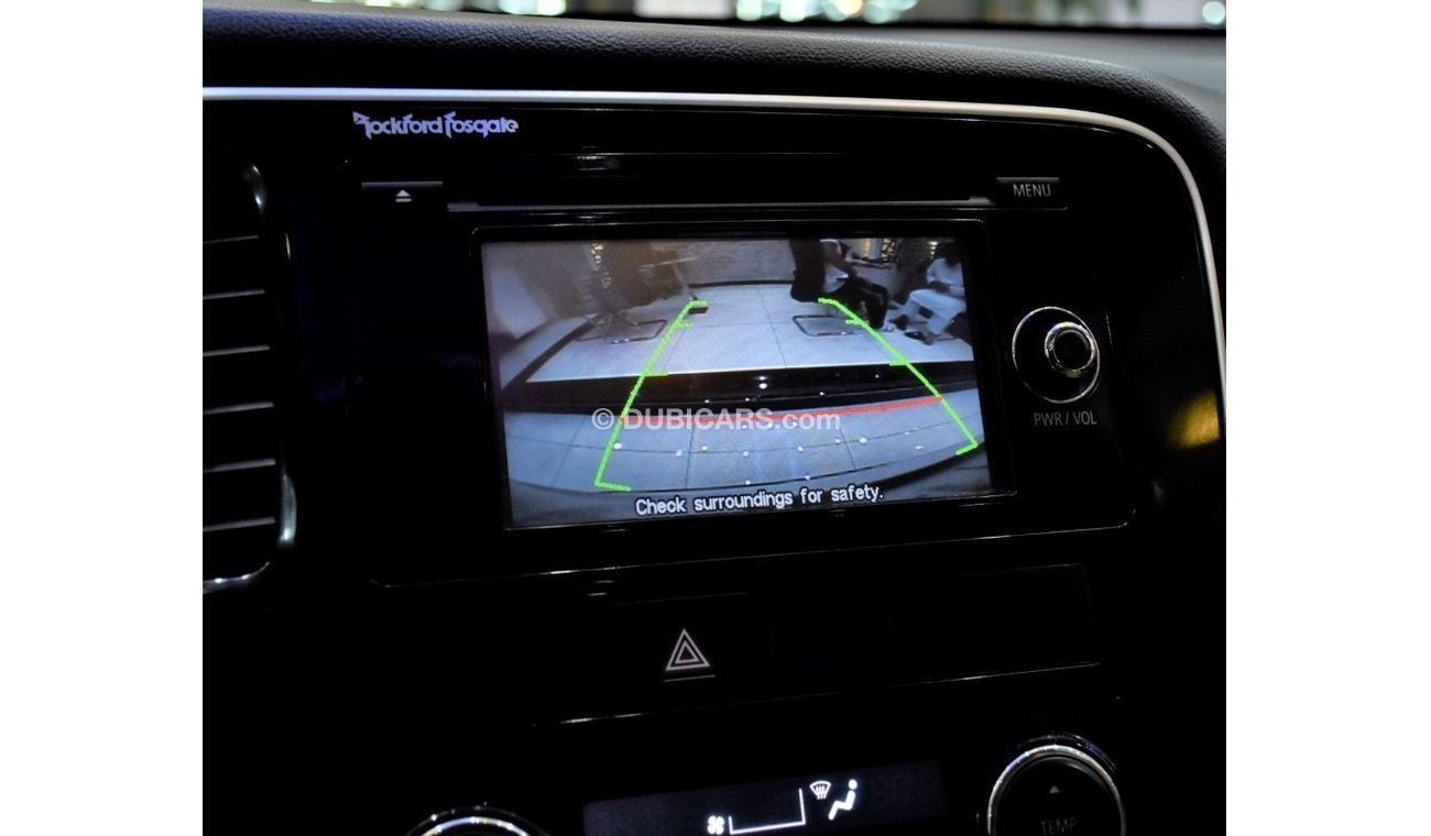 Mitsubishi Outlander EXCELLENT DEAL for our Mitsubishi Outlander 4WD V6 ( 2016 Model ) in White Color GCC Specs