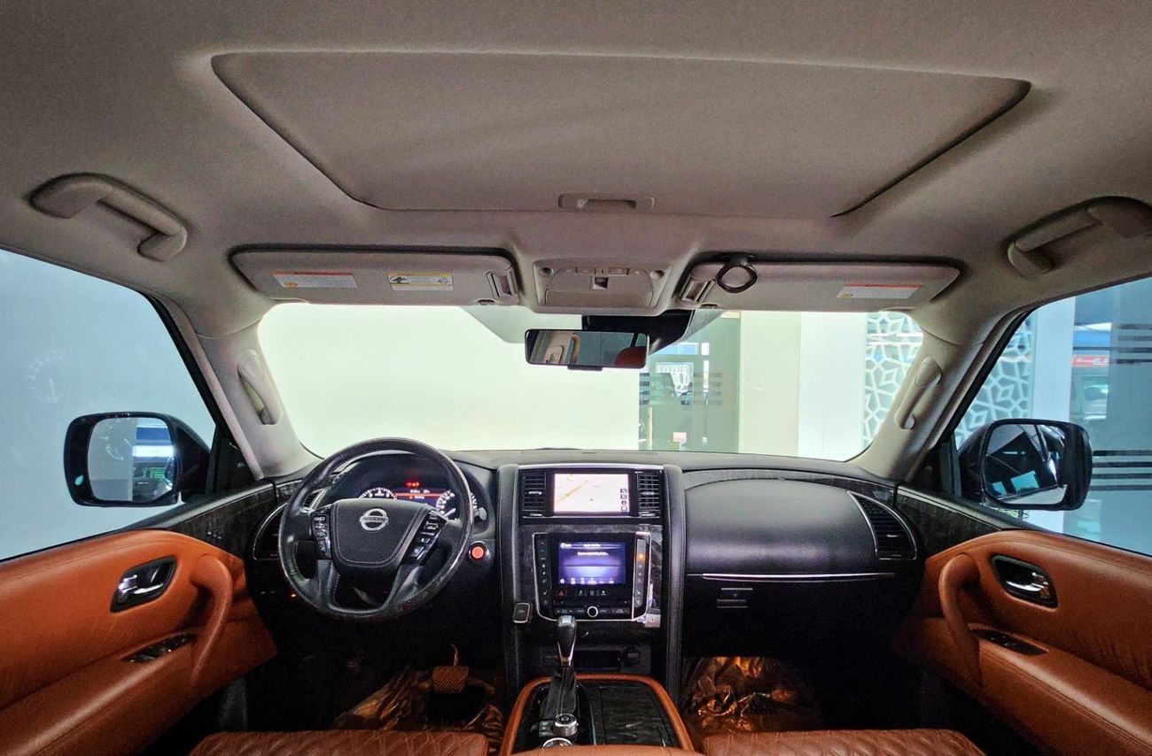 Nissan Patrol LE PLATINUM V8 5.6L-8CYL RADAR FULL OPTION - ORIGINAL PAINT - GCC SPECIFICATION